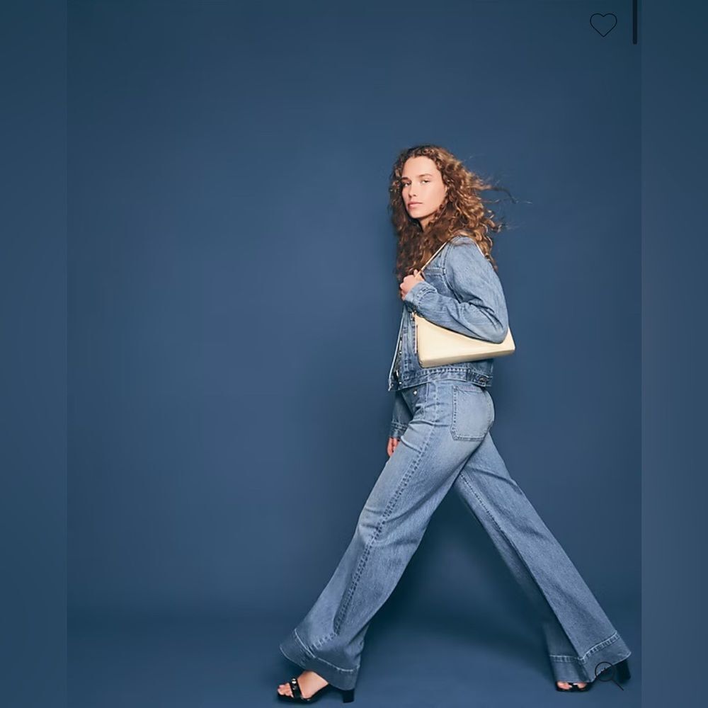 NWT J CREW Full-length slim-wide jean in 1996 semi-stretch - Picture 9 of 13